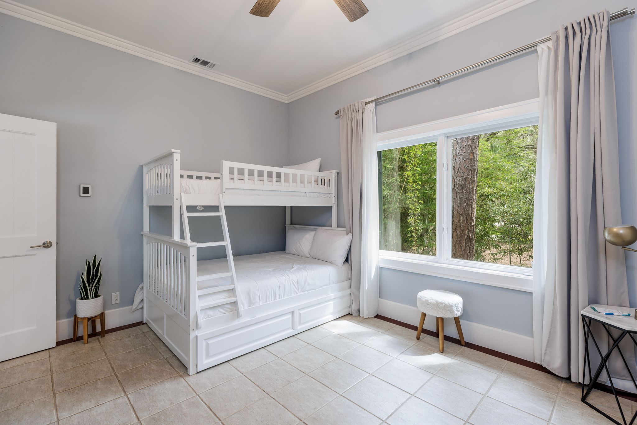 Dedicated bunk room in the active wing, giving the kids a suite of their own